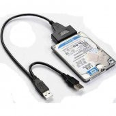 2.5 İnç Sata Harddisk Çevirici Kablo Usb 2.0 + Koruma Kutusu - 4