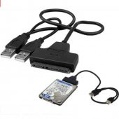 2.5 İnç Sata Harddisk Çevirici Kablo Usb 2.0 + Koruma Kutusu - 7