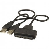 2.5 İnç Sata Harddisk Çevirici Kablo Usb 2.0 + Koruma Kutusu - 10