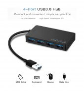 Usb 3.0 Hub Çoklayıcı 4 Port Çoğaltıcı Slim Chipli Versiyon thumbnail 3