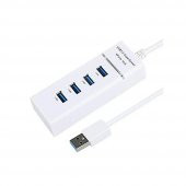 4 Port Usb 3.0 Hub Usb Çoklayıcı 5Gbps Chipli Versiyon thumbnail 2