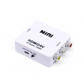 Hdmi To Rca Tos Av Scart Çevirici Gerçek 1080P Hdmı Çıkıştan Tvye thumbnail 1