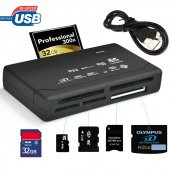 Çoklu Kart Okuyucu Compact Tf Micro Sd Mmc M2 Ms Xd Sdhc Kartlar thumbnail 5