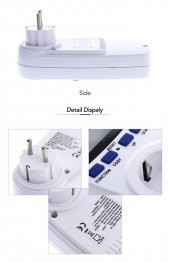 Wattmetre Priz Tipi 16A 3680W Enerji Sarfiyat Ölçer N11.95 thumbnail 7