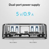 Orico 4 Port USB 3.0 Şeffaf Çoklayıcı HUB MH4U-U3 thumbnail 2