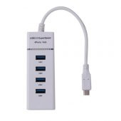 Usb Type C To 4 Port Usb 3.0 Çevirici Hub Çoklayıcı Type-C (519132654) thumbnail 1