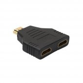 Hdmi Çoklayıcı Çoğaltıcı 2 Giriş 1 Çıkış 2 Port Çoğaltıcı Hub - 6