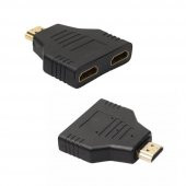 Hdmi Çoklayıcı Çoğaltıcı 2 Giriş 1 Çıkış 2 Port Çoğaltıcı Hub - 8