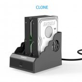 Usb 3.0 Disk Hdd Harddisk Dock Station-Sata-Ide Desteği-Klon thumbnail 2