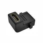 Hdmi Dişi / Dişi Adaptör 90 Derece - Panel Tipi - Hdmi Uzatma L - 1