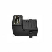 Hdmi Dişi / Dişi Adaptör 90 Derece - Panel Tipi - Hdmi Uzatma L - 2