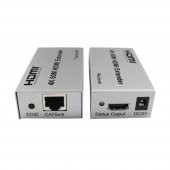 Hdmi Uzatma Extender 60 Metre 4K Destekli Ethernet Üzerinden thumbnail 1