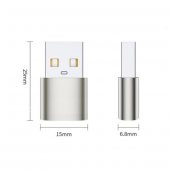 Usb To Type-C Dişi Çevirici Dönüştürücü Adaptör - 11