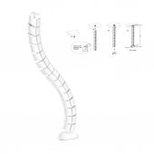 Masa Altı Kablo Toplayıcı - Dinazor Omurga Kablo Kanalı - Beyaz (519130368) thumbnail 1