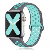 Apple Watch Nike Serisi 2 3 4 5 Silikon Kordon Kayış 38Mm 40Mm (519130247) - 1