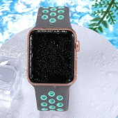 Apple Watch Nike Serisi 2 3 4 5 Silikon Kordon Kayış 38Mm 40Mm (519130247) - 2