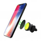 Araç Içi Telefon Tutucu Havalandırma Manyetik Hareketli - Siyah 519130120 - 2