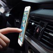 Araç Içi Telefon Tutucu Havalandırma Manyetik Hareketli - Siyah 519130120 - 3