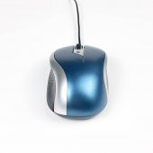 Wozlo Ergonomik Usb Optik Kablolu Mouse 1000 Dpi - Petrol Mavisi 519129421 thumbnail 4