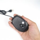 Kablolu Usb Optik Mouse 1600 Dpi Optic Maus Fare - Siyah 519129360 - 5