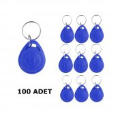 Wozlo Chip TK4100 Tag Göstergeç Proximity Manyetik Anahtarlık 100 Adet thumbnail 1