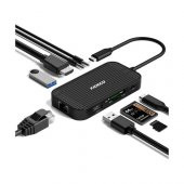 Fideco Type C To 4K Hdmi Gigabit Ethernet Usb 3.0 Hub 9 In 1 (519128014) - 1