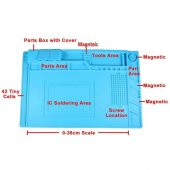 S160 Isıya Dayanıklı Silikon Ped Mıknatıslı Tamir Pedi 45X30Cm (519127721) thumbnail 6