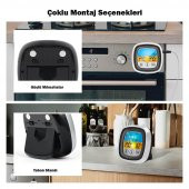 Barbekü Termometresi Hassas Renkli Dijital Gıda Et Termometresi thumbnail 4