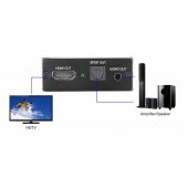 Turbosepet Hdmi To Hdmi Audio Optik 3D 4K-2K Metal Hdmı Ses Ayırıcı thumbnail 4