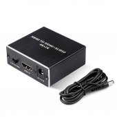 Turbosepet Hdmi To Hdmi Audio Optik 3D 4K-2K Metal Hdmı Ses Ayırıcı thumbnail 7