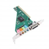 Wozlo 4 Kanal 5.1 Surround 3D PCI Ses Kartı thumbnail 1