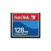 Sandisk Compact Flash 128 Mb Cf Kart Fotoğraf Makinası Hafız - 1