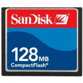 Sandisk Compact Flash 128 Mb Cf Kart Fotoğraf Makinası Hafız - 2