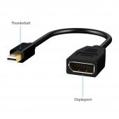 Mini Displayport Erkek To Displayport Dişi Çevirici 4K Kablo Araç - 4