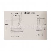 Wt-1 Geçmeli Kablo Klipsi-Kablotoplayıcı-Yapışkanlı-Sabit 50 Adet thumbnail 3