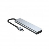 6 In 1 Type C To Hdmı / 2 USB 3.0- USB-C Pd- Sd Tf Çevirici Kablo - 2
