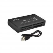 Usb Çoklu Kart Okuyucu Hub Micro Sd Xd Mmc Ms Cf Tf Mini M2 Combo - 4