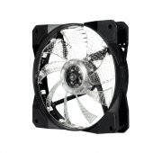 12Cm Kasa Fanı 3D 15 Led Rgb Soğutucu Fan Sessiz Renkli Işıklı thumbnail 6