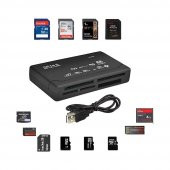 Usb Çoklu Kart Okuyucu Hub Micro Sd Xd Mmc Ms Cf Tf Mini M2 Combo - 1