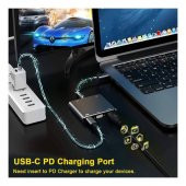 Type-C To 4K Hdmi Vga Usb 3.0 Otg Audio Ses Çevirici Kablo 5 In 1 (518947659) - 8
