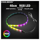 Manyetik Rgb Led Işık 5V 4Pin Kasa İçin Işık - 3