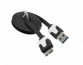 Micro Usb 3.0 Hard Disk Kablosu Hdd Kablo 1 Metre Şarj Data Kablo - 1