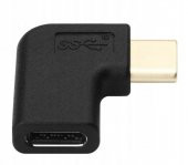 Usb 3.1 Type-C 90 Derece Sağ Sol Dirsek Köşe Erkek Dişi Bağlantı - 3