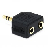 Kulaklık Çoklayıcı 1 To 2 Çoğaltıcı Splitter Altın Uçlu Stereo - 1