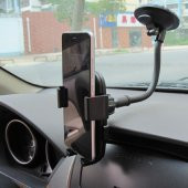 Araç Içi Yaylı Telefon Tutucu 360 Derece Dönebilen Vantuz Tutucu 456610938 - 5