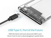 Orico Usb 3.1 Type C 2.5 İnc Hdd Ssd Destekli Harddisk Kutu 5Gbps thumbnail 1