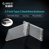 Orico Usb 3.1 Type C 2.5 İnc Hdd Ssd Destekli Harddisk Kutu 5Gbps thumbnail 7