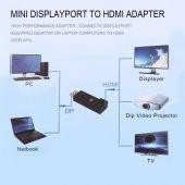 Turbosepet Displayport To Hdmi 4K Çevirici Dönüştürücü Adaptör 3D 4K Destek 383573969 thumbnail 4