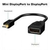 Thunderbolt Mini Displayport Erkek To Displayport Dişi Çevirici - 2