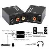 Digital To Analog Stereo Rca Optik Toslink Ses Çevirici Dönüştürücü - 2